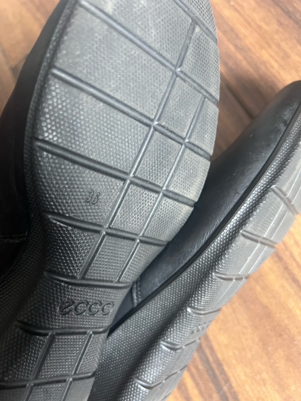 ECCO Black Leather Ankle Boots – Size 36 - Picture 12 of 12
